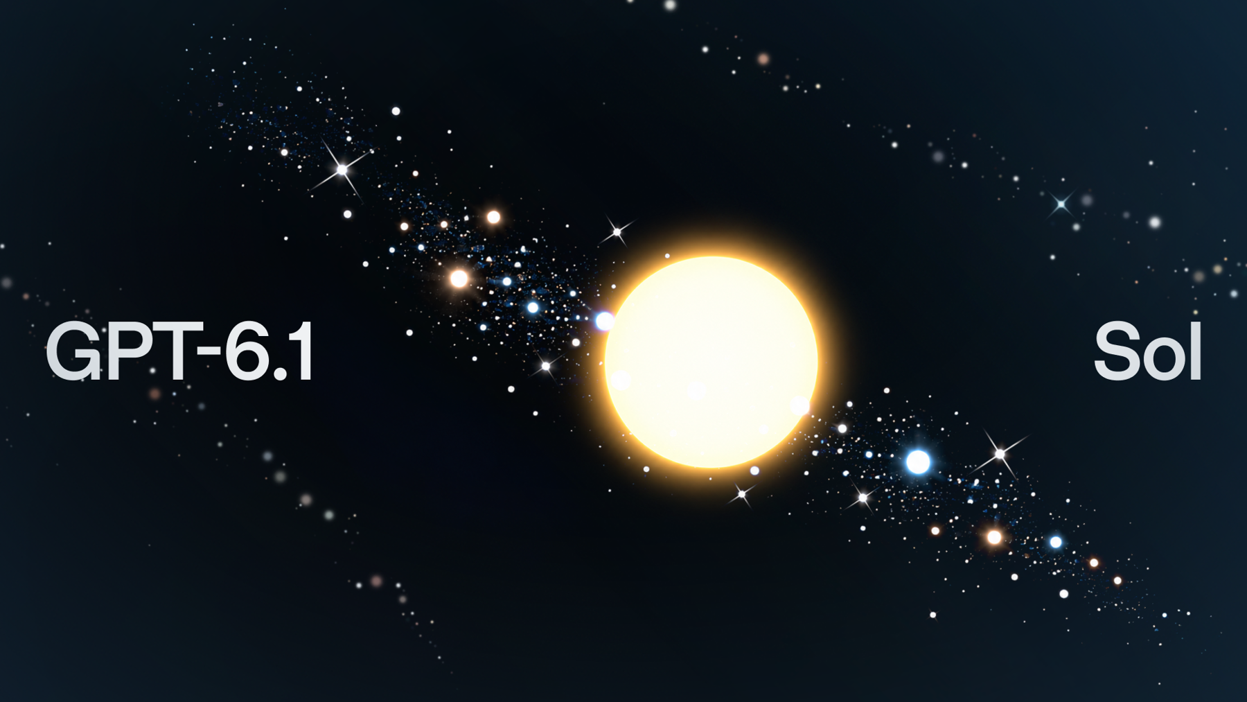 OpenAI’s official launch artwork for GPT-6.1 Sol.